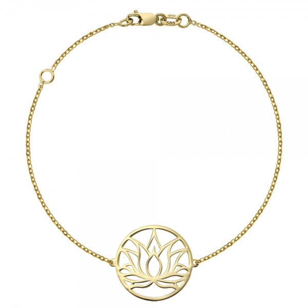 Bratara aur floare de lotus