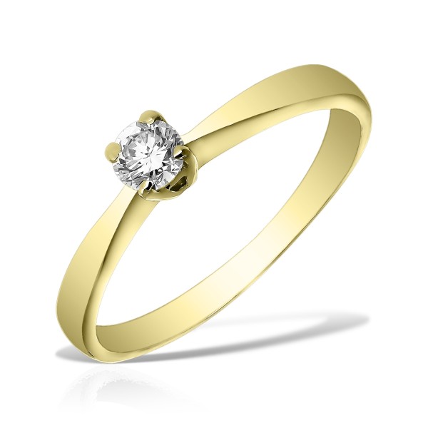 Inel de logodna cu diamant solitaire