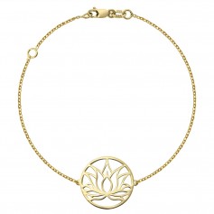 Bratara aur floare de lotus