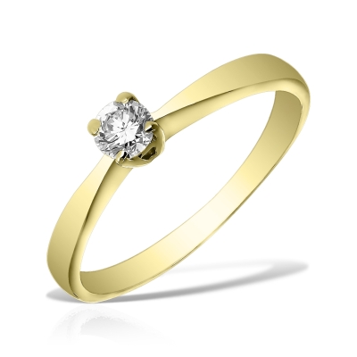 Inel de logodna cu diamant solitaire