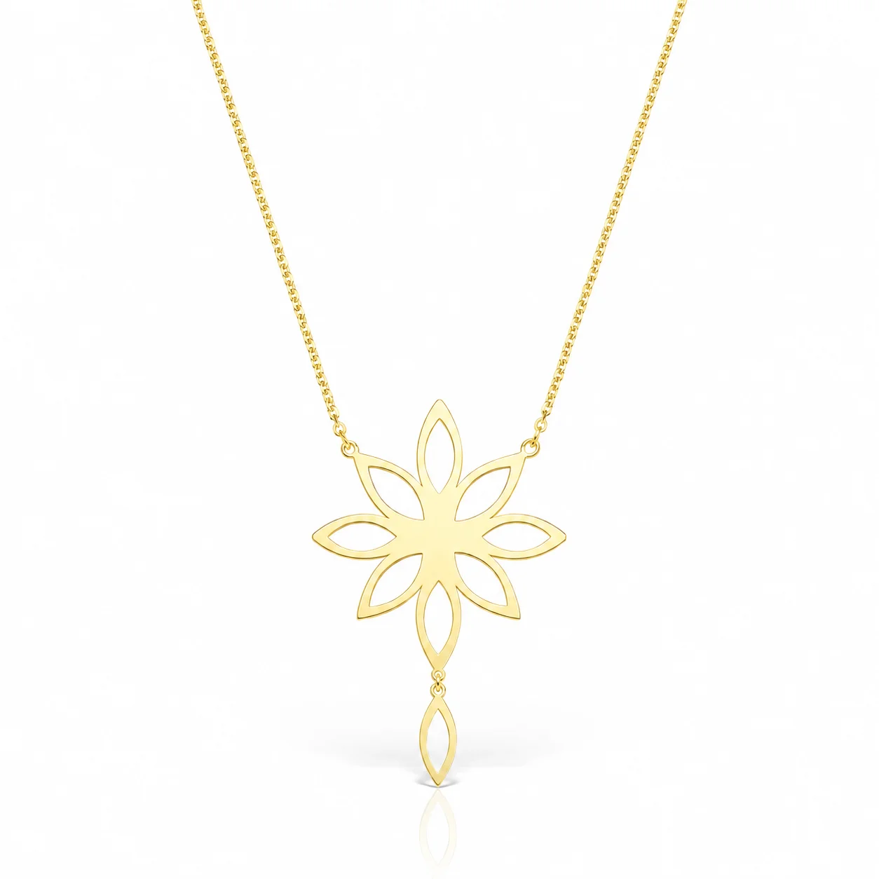Colier-din-aur-14k-Nymphaea